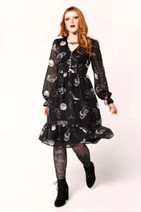 40428 HELL BUNNY OVER THE MOON DRESS