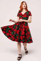 40453 HELL BUNNY DOLCE VITA full circle dress