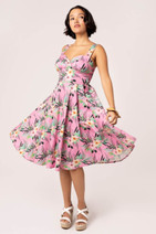 40474 HELL BUNNY CABANA DRESS, PINK