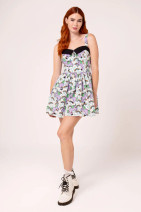 40515 HELL BUNNY UNICORN mini dress – rainbow unicorns
