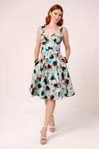 40543 HELL BUNNY PANTHER DRESS – tropical panther print