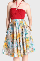 50321 HELL BUNNY PATTAYA 50-luvun tyylin hame 