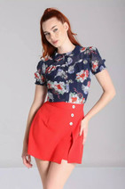 60299 HELL BUNNY MISA blouse