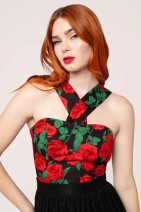 60352 HELL BUNNY DOLCE VITA TOP