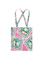 70032 HELL BUNNY DREAMLAND BAG – tropical pattern & polka dots