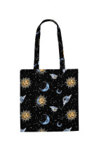 70036 Hell Bunny Solaris tote bag – heavenly pattern