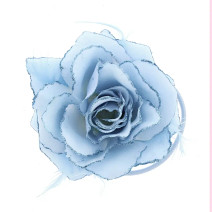 GLITTER HAIR ROSE, baby blu