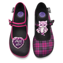 HCD67 HANG IN THERE Mary Jane flats