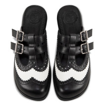 600 HOT CHOCOLATE DESIGN Havana Clogs – mustavalkoinen Mary Jane