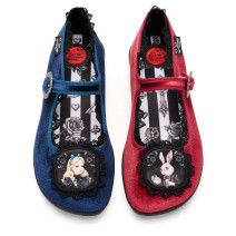 HCD84 Alice in the Wonder Dark Mary Jane flat