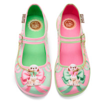 HCD79 KITCHY PUPPIES  Mary Jane flats