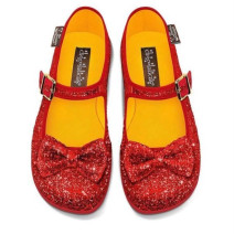 HCD DOROTHY Mary Jane flats - red
