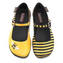 HCD75 HONEY  Mary Jane flats