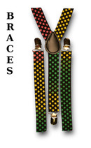 braces, star, multicolor