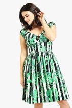 40233 HELL BUNNY SOLANA MID DRESS