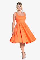 40328 HELL BUNNY HEIDI 50´S DRESS, OR