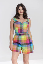 50189 HELL BUNNY LUCIA SHORTS, multicolor