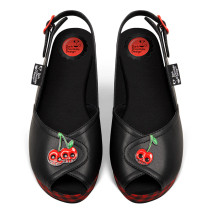 HCD414 DEATH CHERRY SANDALS