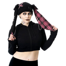 5666 INNOCENT RINI HAT - black/pink check
