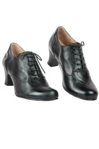 943325 VINTRO LEMPI, dark metal green shoe with a decorative heart 