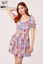 SM2001 HELL BUNNYxSMILEY LOULOU DRESS