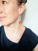 Kirsikka - keramiikkakoru