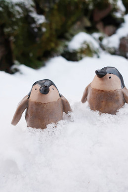 Pingviini -keramiikkaeläin