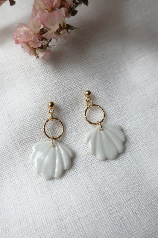 Simpukka - keramiikkakoru