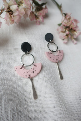 Solina - keramiikkakoru HOPEANVÄRISET metalliosat