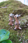 TILAPÄISESTI LOPPUUNMYYTY Mangusti -keramiikkaeläin