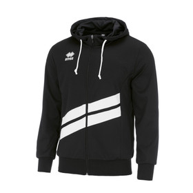 JILL verryttelytakki hupulla, väri: musta/valkoinen