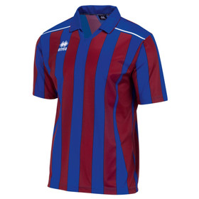 EYRE  lyhythihainen pelipaita väri: Royal/viininpunainen