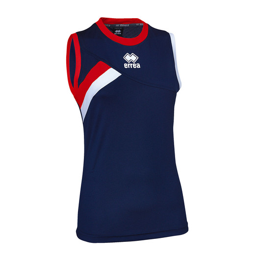 FORTUNE naisten pelipaita, väri: navy/puna/valkoinen