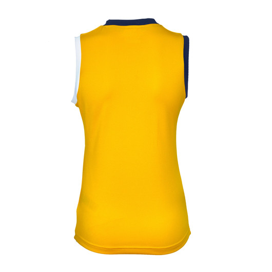 FORTUNE naisten pelipaita, väri: kelta/navy/valkoinen