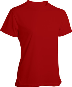 Win, naisten tekninen paita, väri: punainen