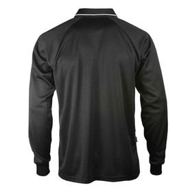 Erotuomaripaita ARBITRO pitkähihainen  väri: musta/valkoinen