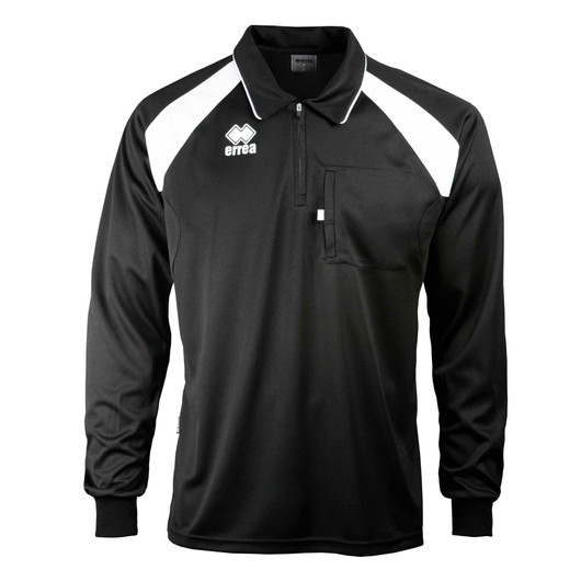 Erotuomaripaita ARBITRO pitkähihainen  väri: musta/valkoinen