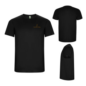 Lavahirmut miesten tekninen t-paita