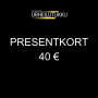 Presentkort 40 €