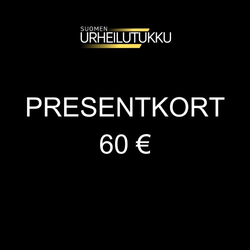 Presentkort 60 €