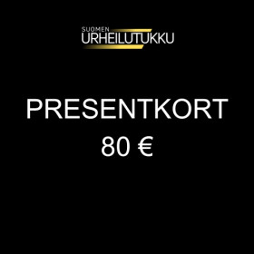 Presentkort 80 €