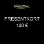 Presentkort 120 €