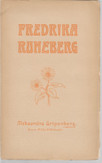 Gripenberg, Aleksandra: Fredrika Runeberg