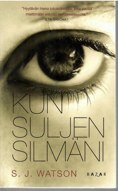 Watson S. J.: Kun suljen silmäni