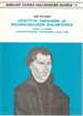Kettunen, Ossi: Kristityn vapauden ja sidonnaisuuden dialektiikka Martti Lutherin reformatorisessa teologiassa 1518/19-1546