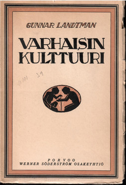 Landtman, Gunnar: Varhaisin kulttuuri