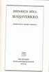 Böll, Heinrich: Suojaverkko