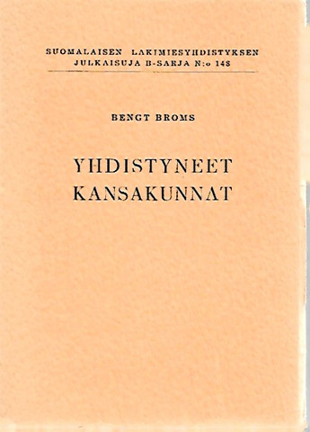 Broms Bengt: Yhdistyneet kansakunnat