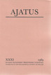 Ajatus 31 : Filosofisen yhdistyksen vuosikirja (Ajatus XXXI)