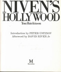 Hutchinson, Tom & Ustinov, Peter: Niven's Hollywood 